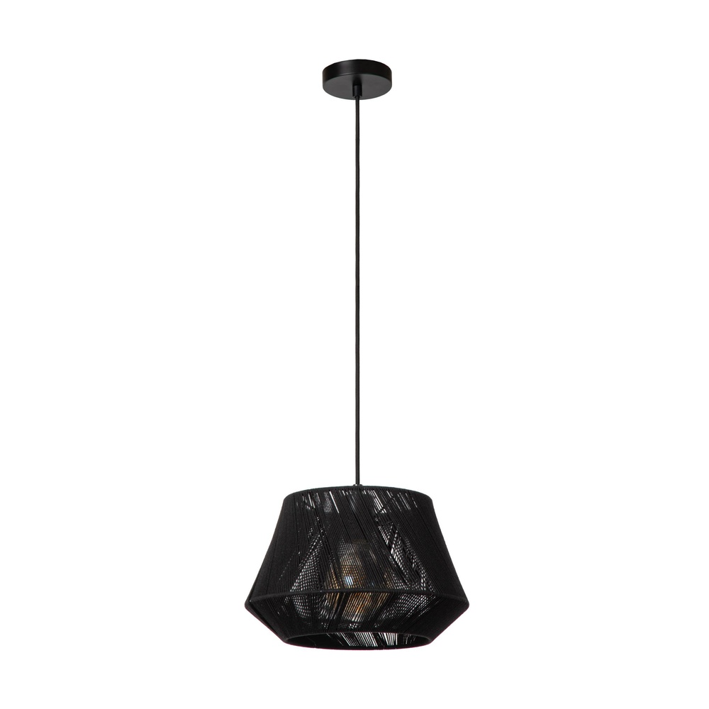 Lucide HanglampJessica Ø 30cm zwart - 10421/30/30